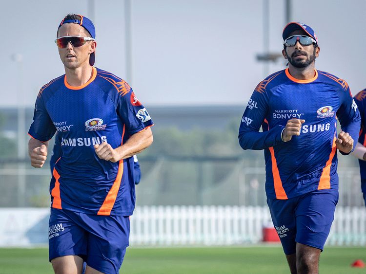 IPL in UAE: Trent Boult pumps up the volume at the nets | Ipl – Gulf News