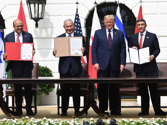 Watch Abraham Accords: Historic UAE-Israel peace deal signed in Washington | Uae – Gulf News
