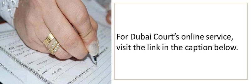 Online services If you want to notarise a document online, follow the link in the caption below for the Abu Dhabi Judicial Department.