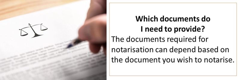 Which documents do I need to provide?