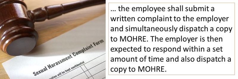 employer is expected to respond within a set amount of time