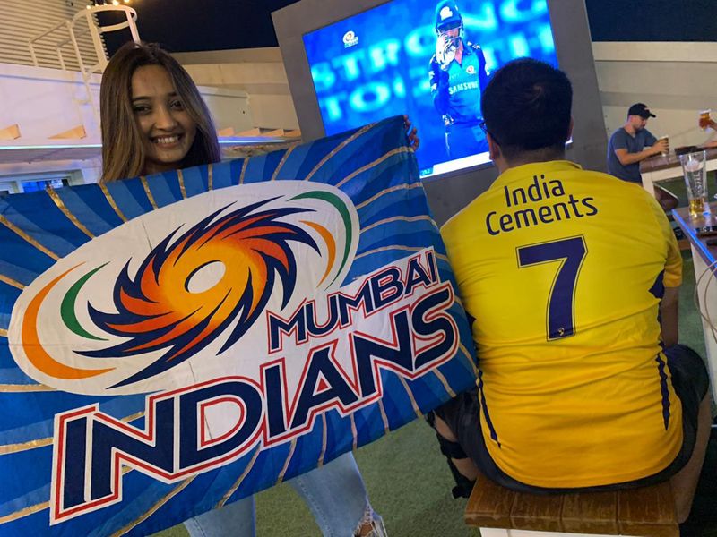 IPL fans in Dubai