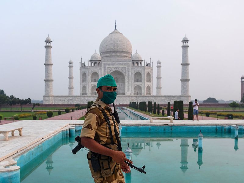 COVID-19: Taj Mahal reopens even as India coronavirus cases soar |  News-photos – Gulf News