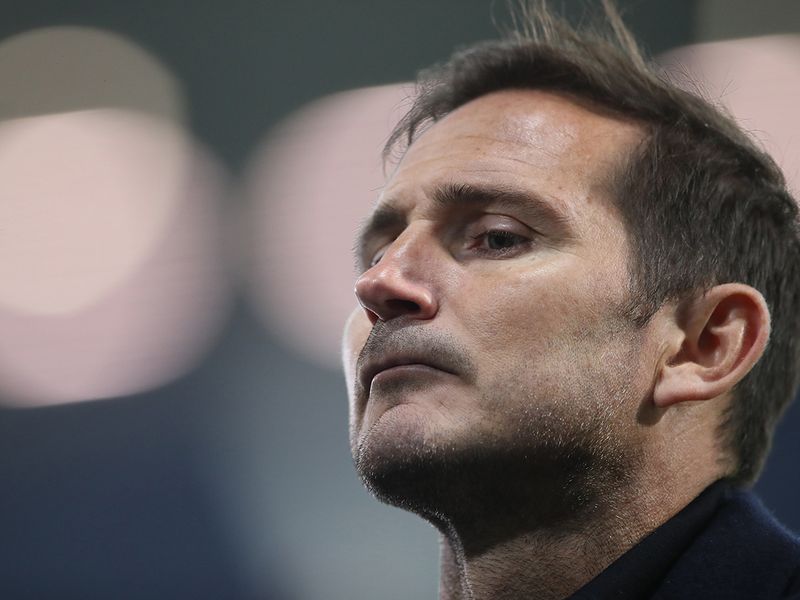Chelsea boss Frank Lampard is feeling the heat