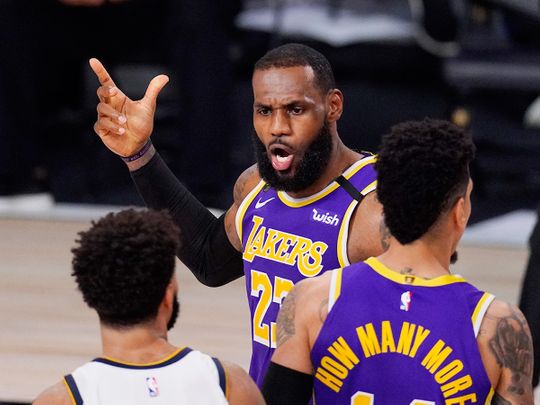 LeBron James and the Lakers are in the NBA finals