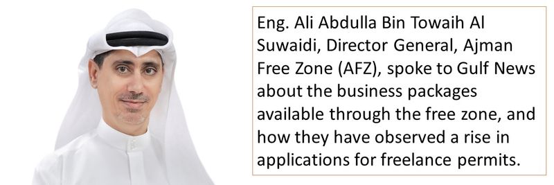 Eng. Ali Abdulla Bin Towaih Al Suwaidi, Director General, Ajman Free Zone
