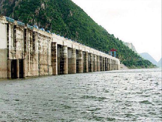 Himayat Sagar reservoir