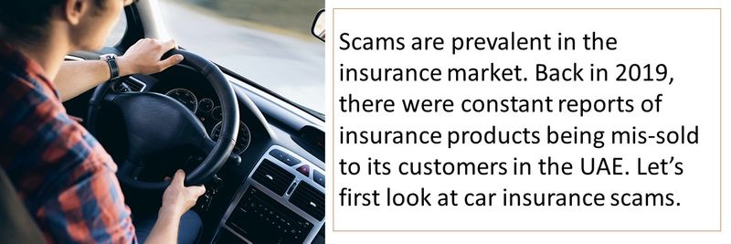 Insurance scams