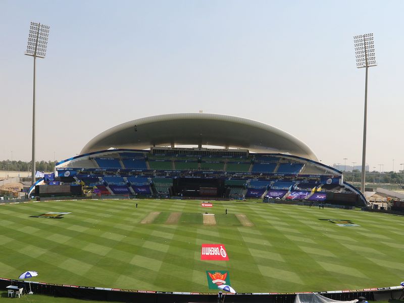 Sheikh Zayed Stadium in Abu Dhabi