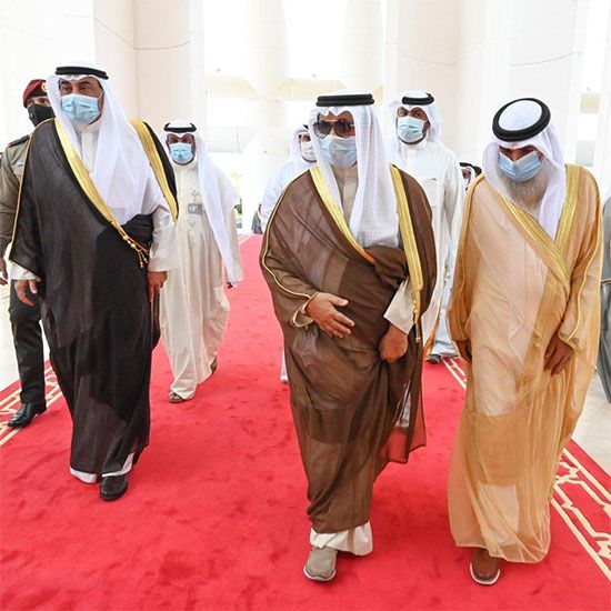 Sheikh Nawaf Al Ahmed Al Sabah Nawaif Sworn In As The New Of Emir Of