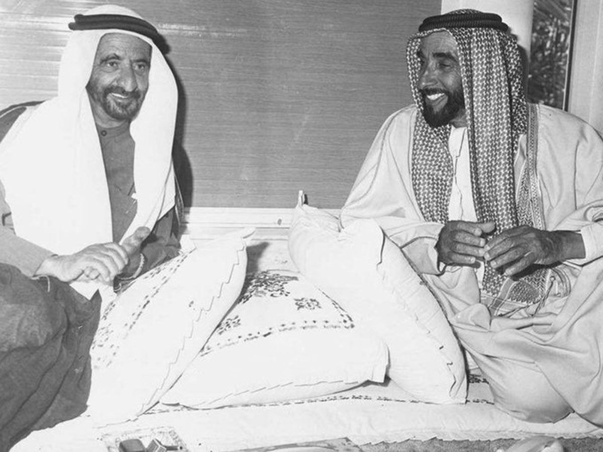 Шейх Зайд переговоры 1971
