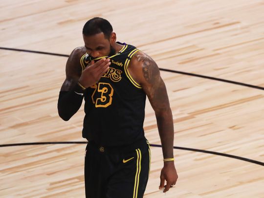 LeBron James and the LA Lakers were forced to wait for their coronation by the Miami Heat