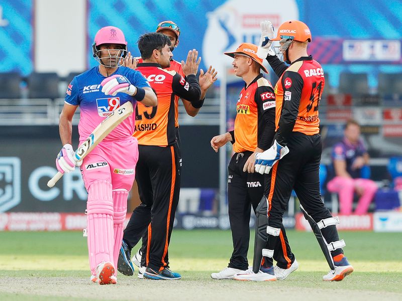IPL 2020 in UAE Rajasthan Royals beat Sunrisers Hyderabad by 5 wickets