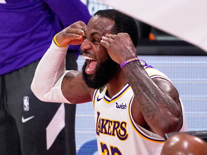 LeBron James carried the LA Lakers to their record-equalling 17th NBA title