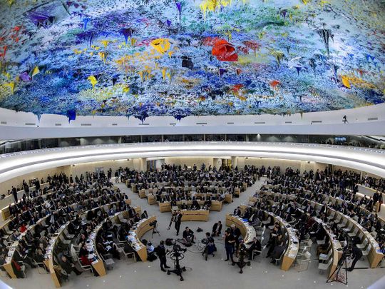 United Nations Human Rights Council in Geneva