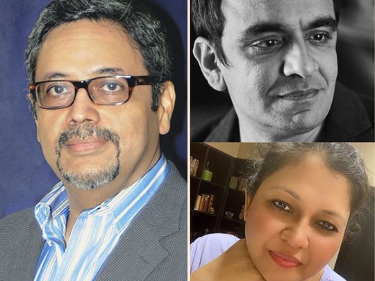 India's top advertising industry executives (clockwise from top: Amit Akali, Nisha Singhani and Kaushik Roy) have come together in defense of an advertisement for Tanishq, Tata’s flagship jewellery brand which ran a campaign on the sentiment of cultural and national integration, but which Hindu nationalists labelled as extolling 