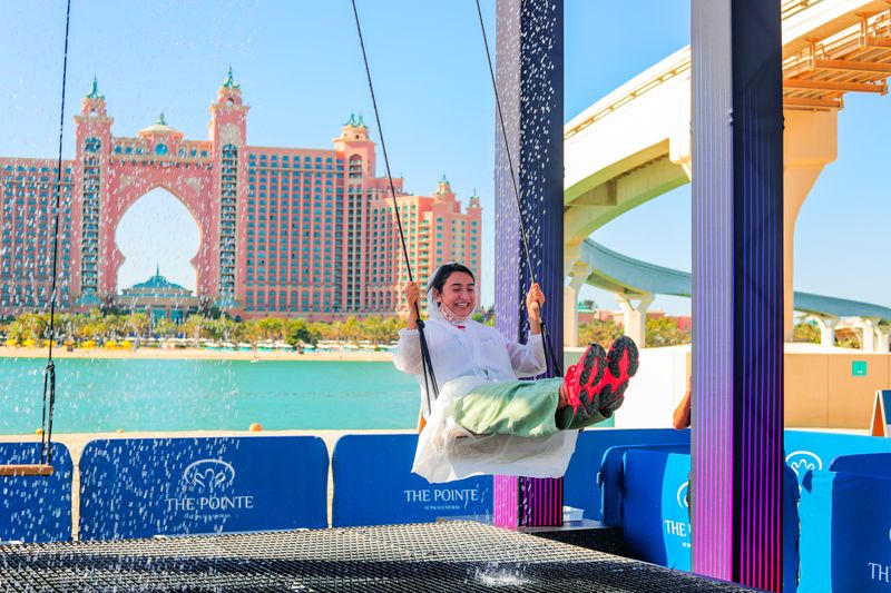 Dubai Water Swing