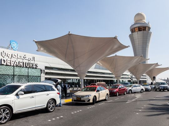 Stock Abu Dhabi International airport