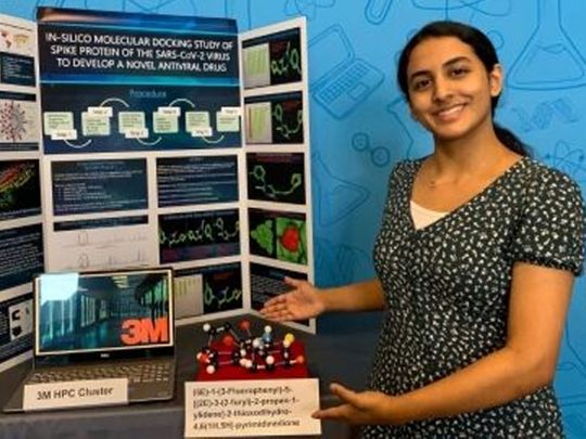Indian student in US wins award for COVID-19 discovery 