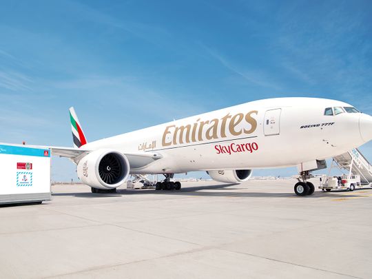 Stock Emirates sky cargo
