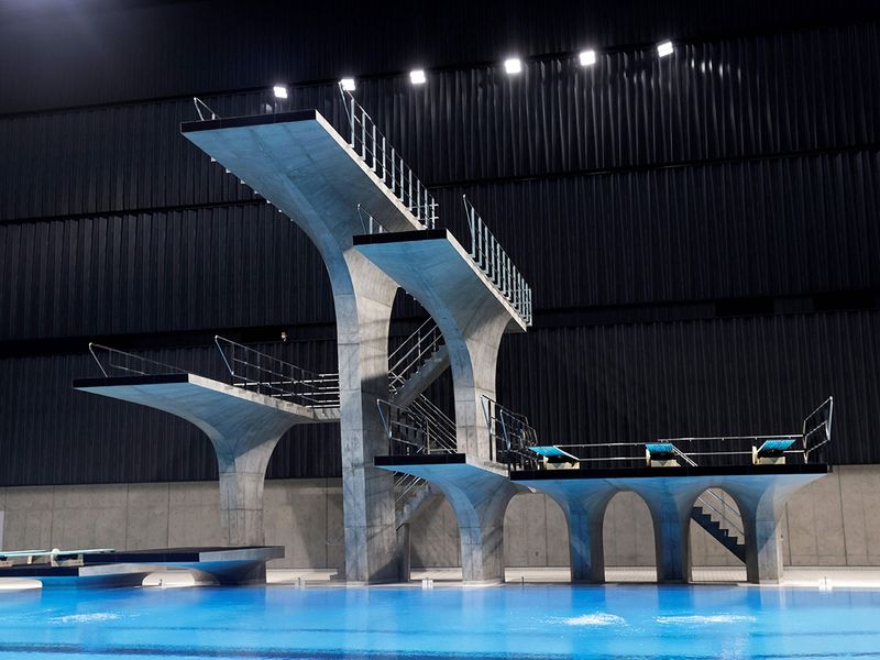Tokyo Olympic aquatics centre