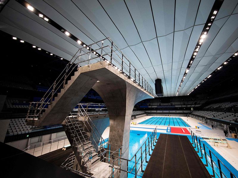 Tokyo Olympic aquatics centre