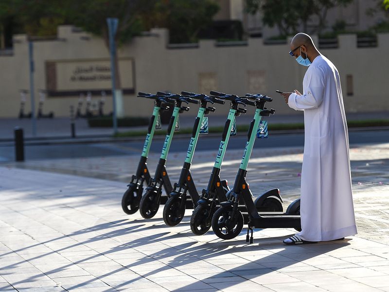 Photos: Trial run of e-scooters in Dubai begins in five zones | News-photos – Gulf News