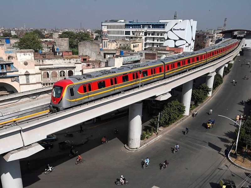 Orange Metro Lahore Pakistan