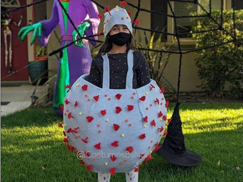 Get Coronavirus Themed Halloween Costume Images