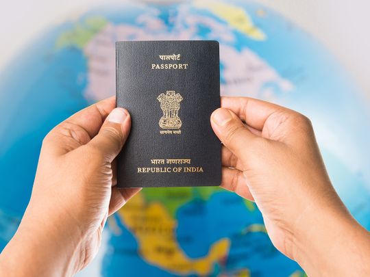 Stock Indian Passport