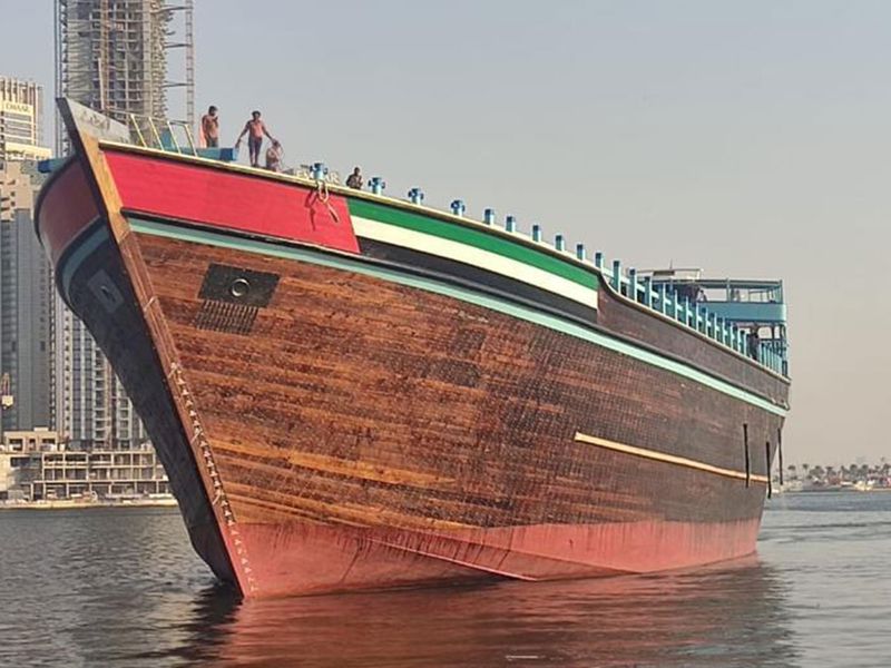 World's 'largest wooden Arabic dhow' sets sail from Dubai | News-photos –  Gulf News