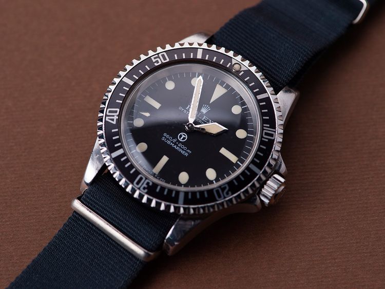 Rolex watches with military provenance 
