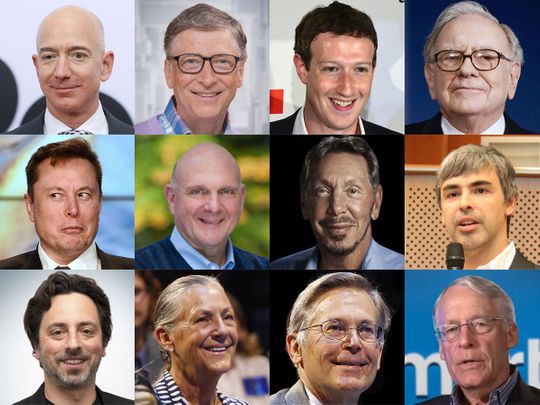 Meet the top 12 US billionaires who made $1 trillion in 4 years | News ...