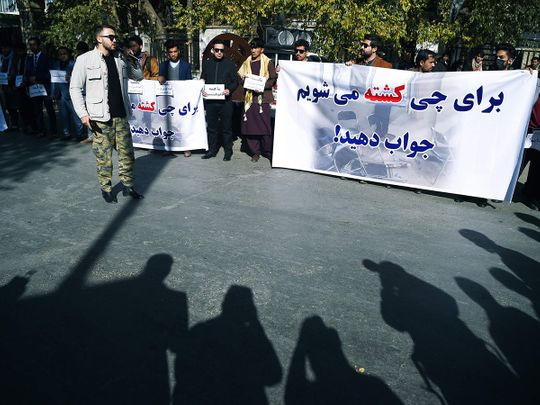 Afghan students