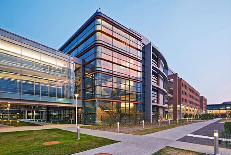The U.S. Food and Drug Administration (FDA) on the White Oak campus, the Center for Biologics Evaluations & Research (CBER) is comprised of two office buildings and a laboratory building.