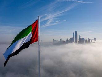 UAE flag raised in UAE