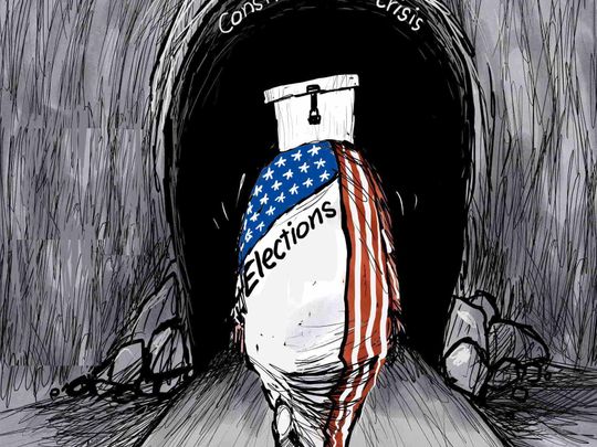 US Elections toon