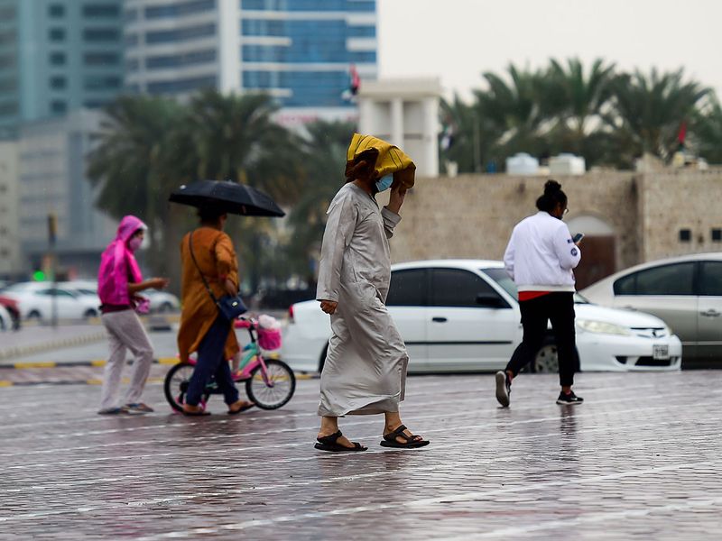 Rain in Sharjah