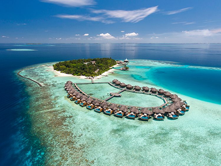 Baros Maldives aerial