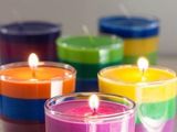 Wax candles diwali