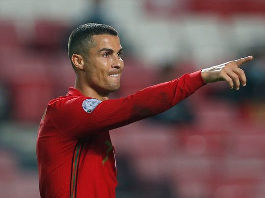 Cristiano Ronaldo scored for Portugal