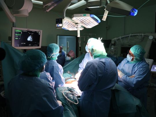 Dubai Health Authority intrauterine fetal surgery