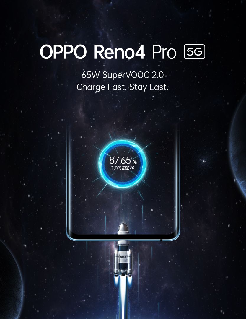 Oppo Reno 4 Pro 5G battery