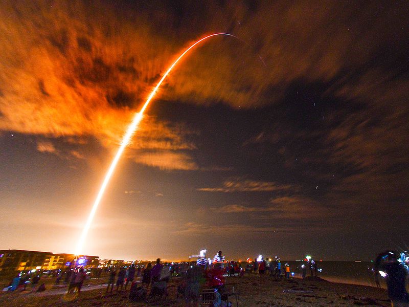 Space X launch