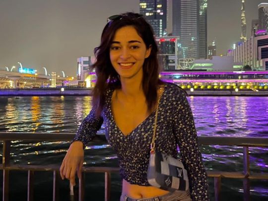 Ananya Pandey in Dubai