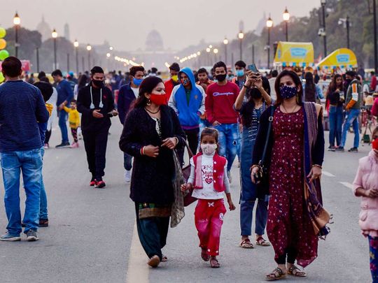 India Gate Delhi mask covid