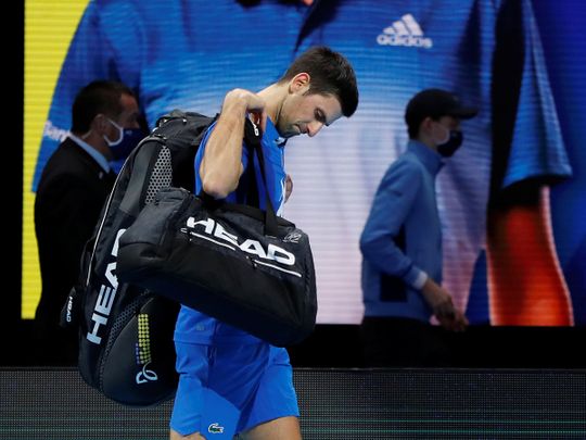 Novak Djokovic had a turbulent year