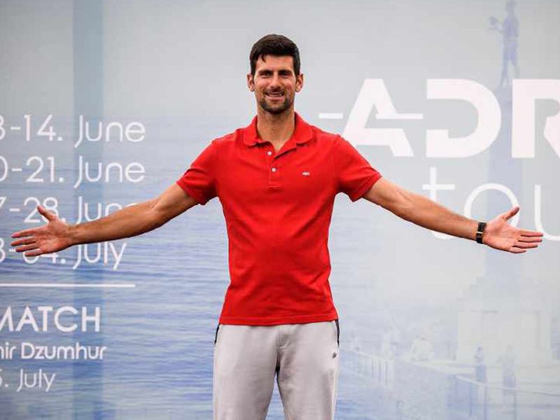 Novak Djokovic launches his Adria Tour event