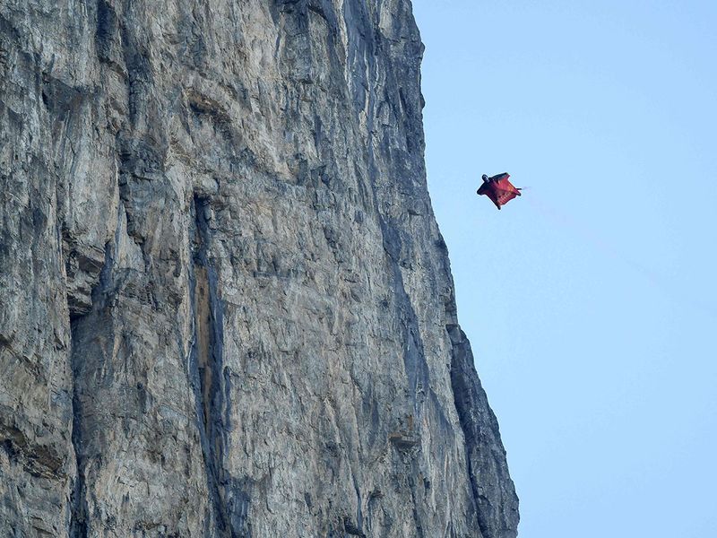 Meet the wingsuit jumper bringing the 'cool' to Chinese sport