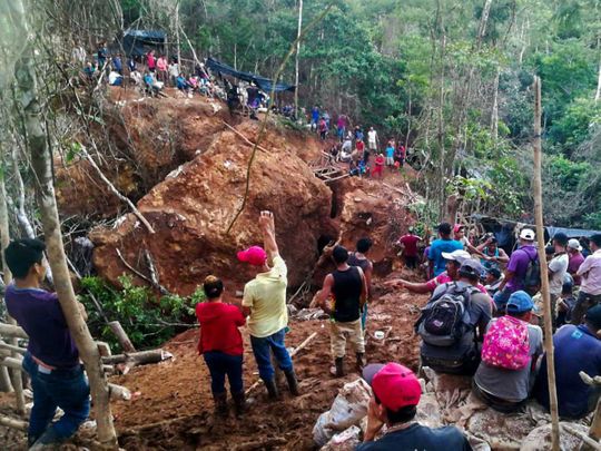 Nicaragua sends rescue units to site of mine collapse | World – Gulf News